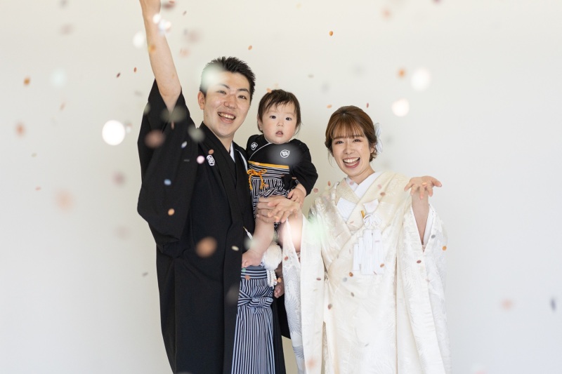 お持ち込みのクラッカーで♡