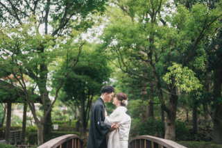 ロマンティックな和＆洋ロケフォト