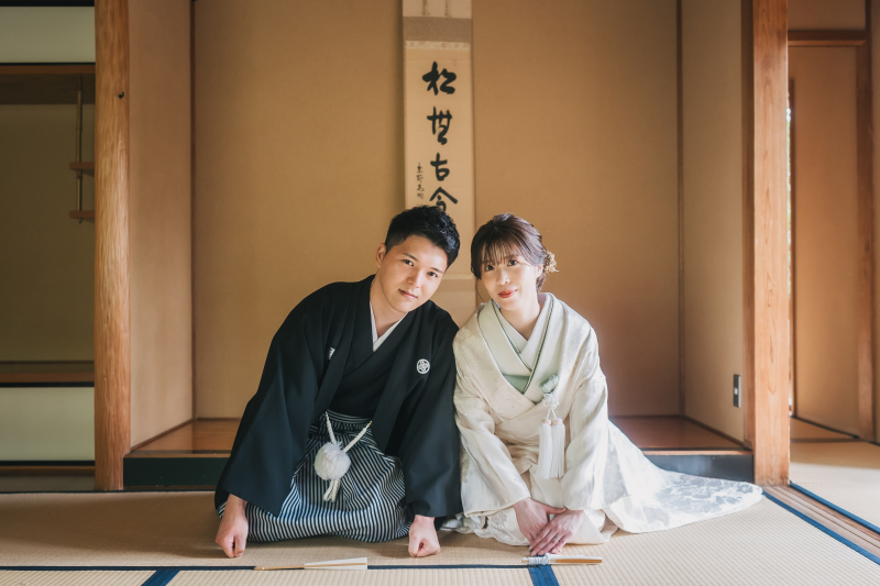 和室撮影オプションで正座ショット♪