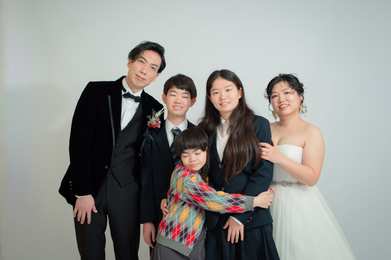 ご家族集合！スタジオ撮影