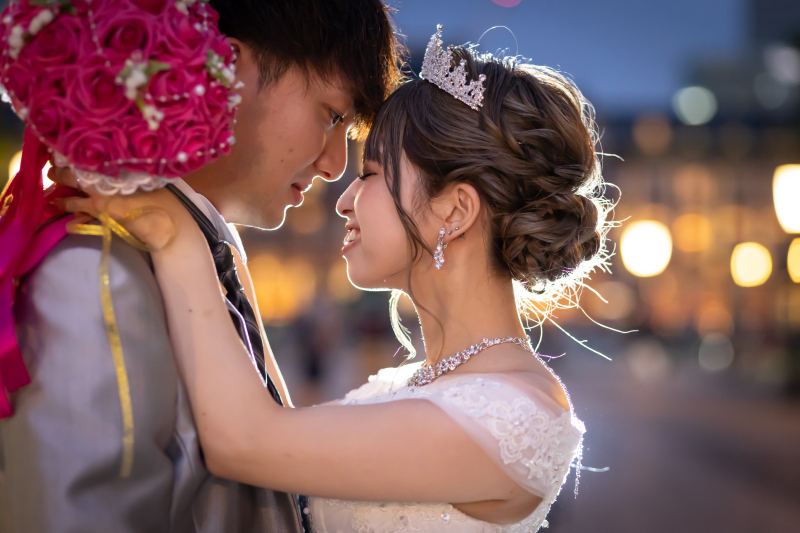 光の使い方がロマンチックな一枚