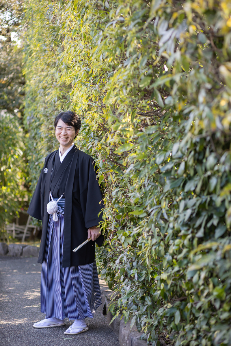 ご新郎様ソロショット