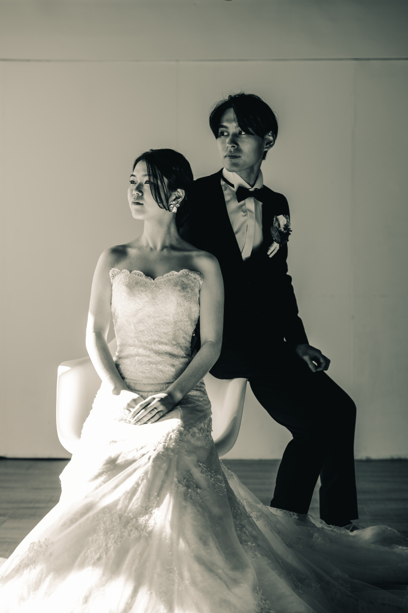 クールなモノクロ加工