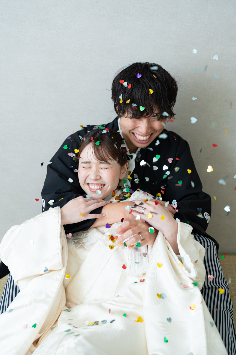 お2人らしく自然体で！