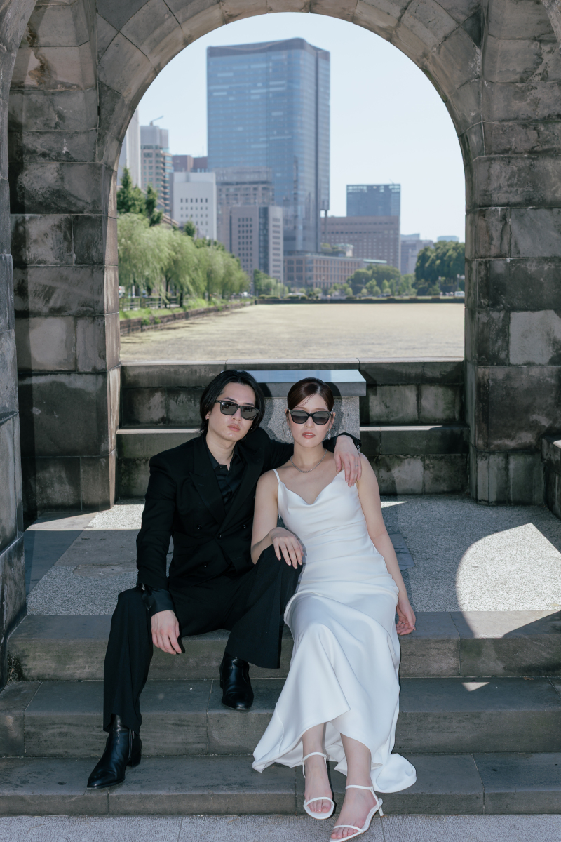 和田倉門もお二人らしく！