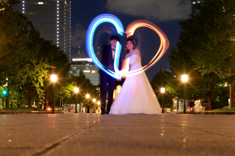 サイリウムのハート♡