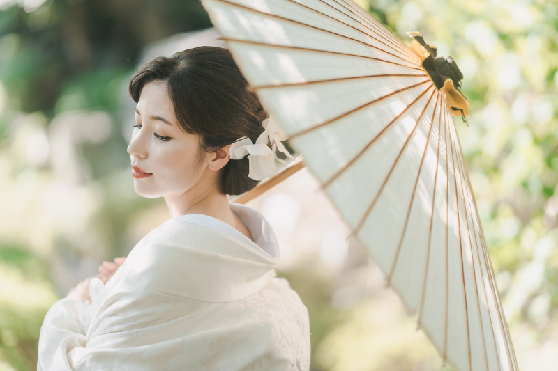 白で統一された大人な雰囲気