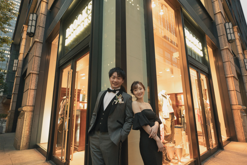 仲通りブルックスブラザーズ前