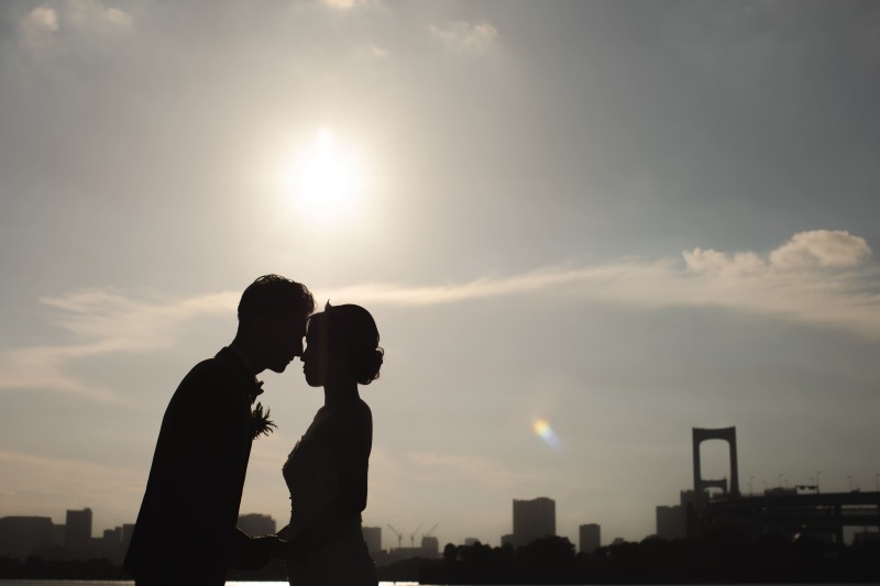 和装洋装スタジオ＆お台場海浜公園