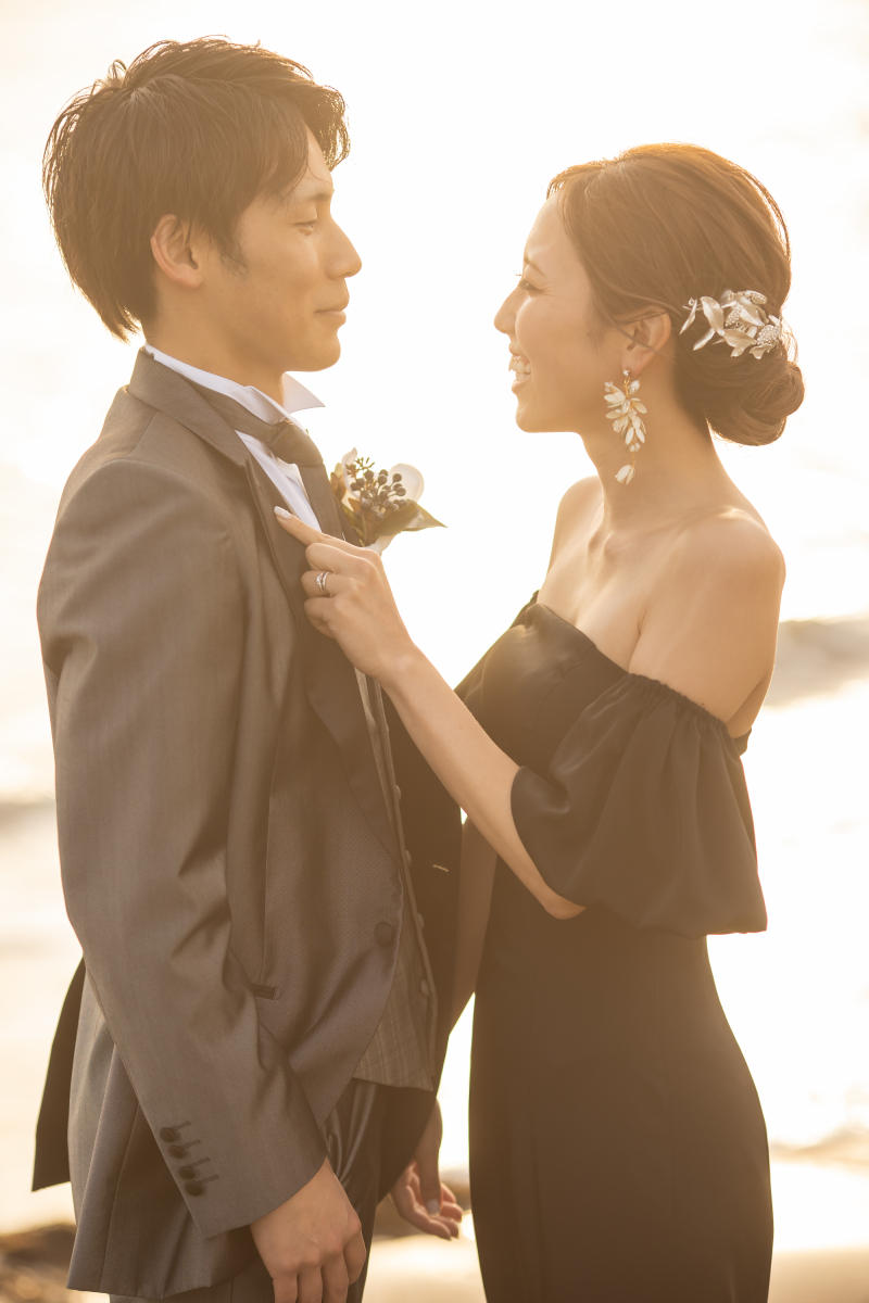 カラードレスにお色直し!