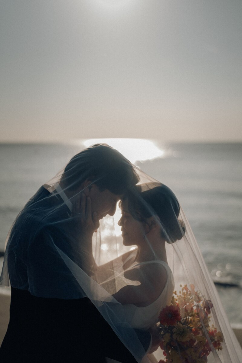 ベールを使ってみたり♪