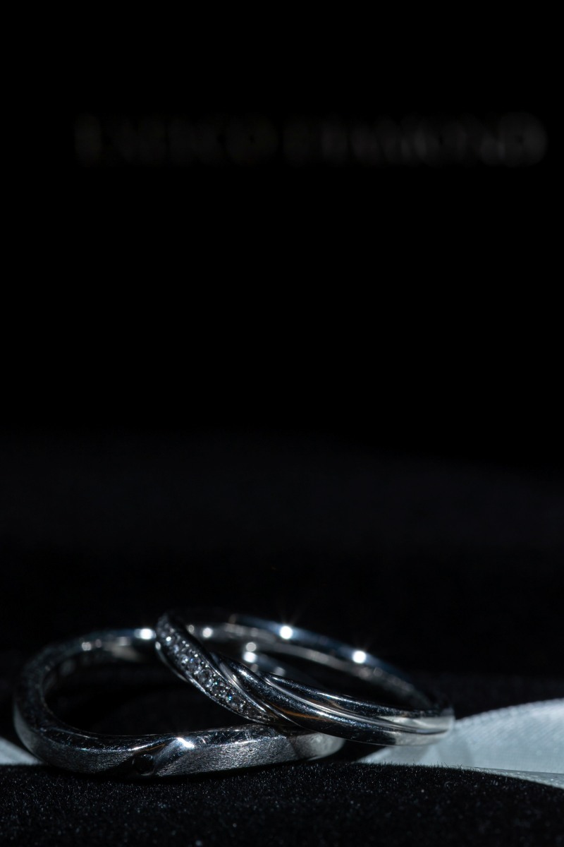 指輪の物撮り！