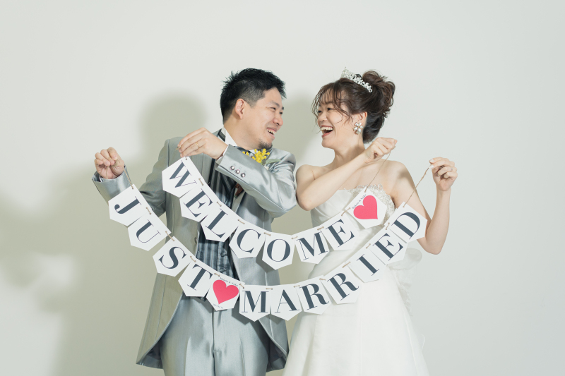 ウエディングドレスにチェンジ♪