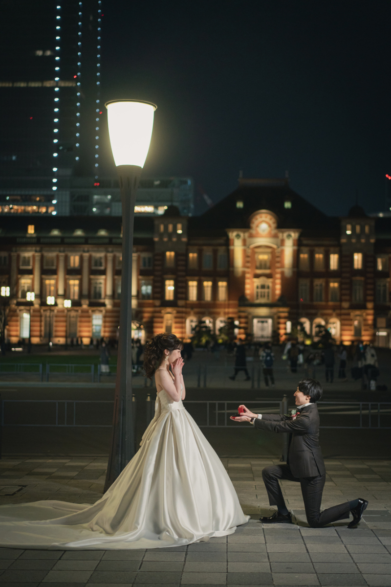 大定番、プロポーズショット!