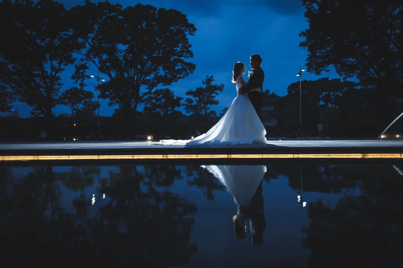 水面リフレクション