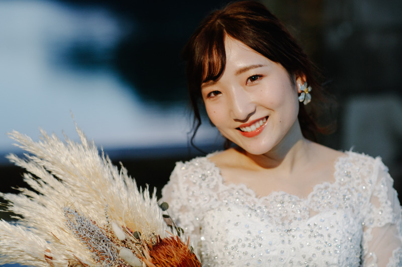 かわいい笑顔のアップショット♡