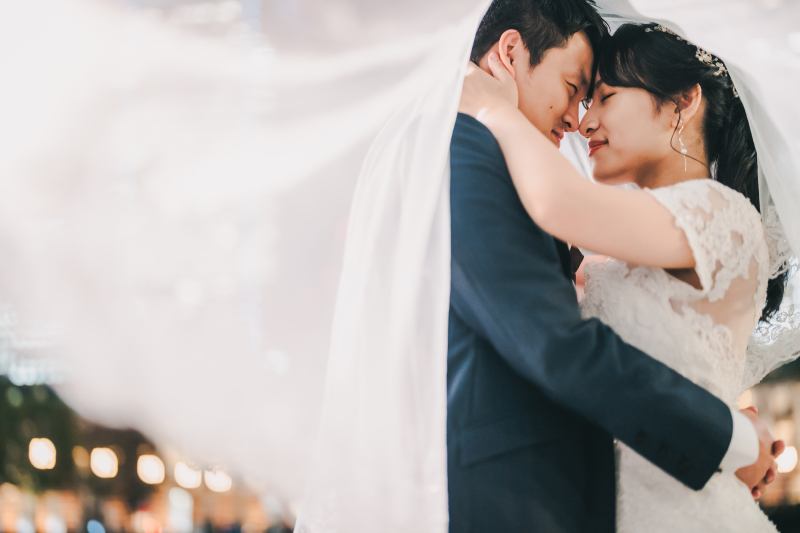 ベールを使って…♡