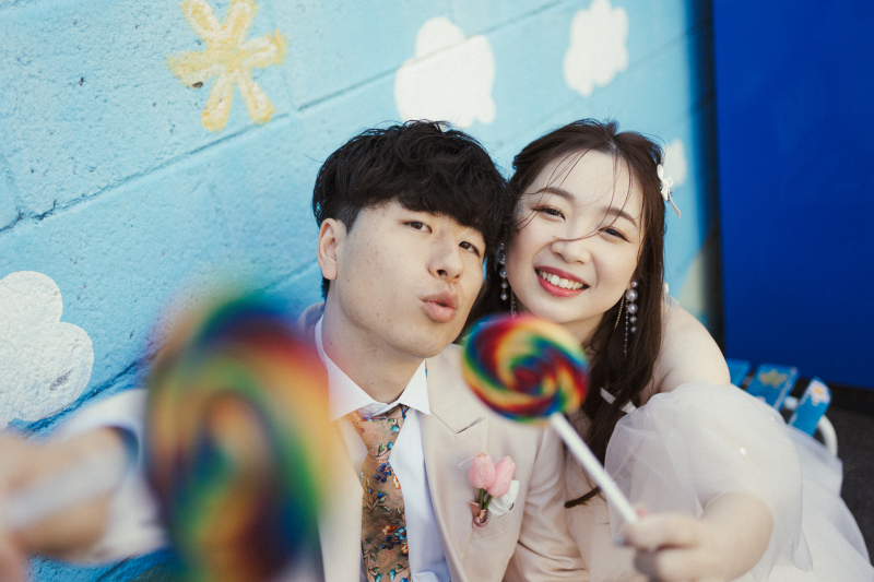 カラフルなキャンディーで♡