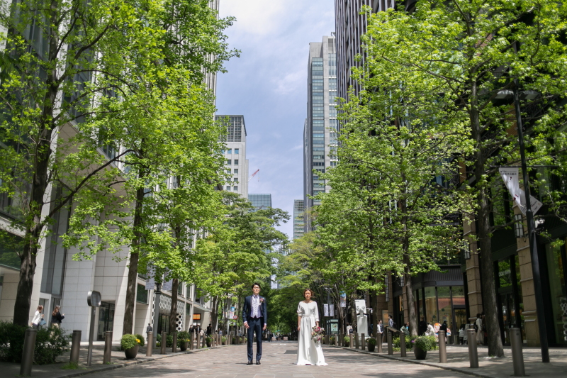 日の当たる大通りで♪