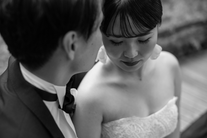 アップで映画のワンシーンのように