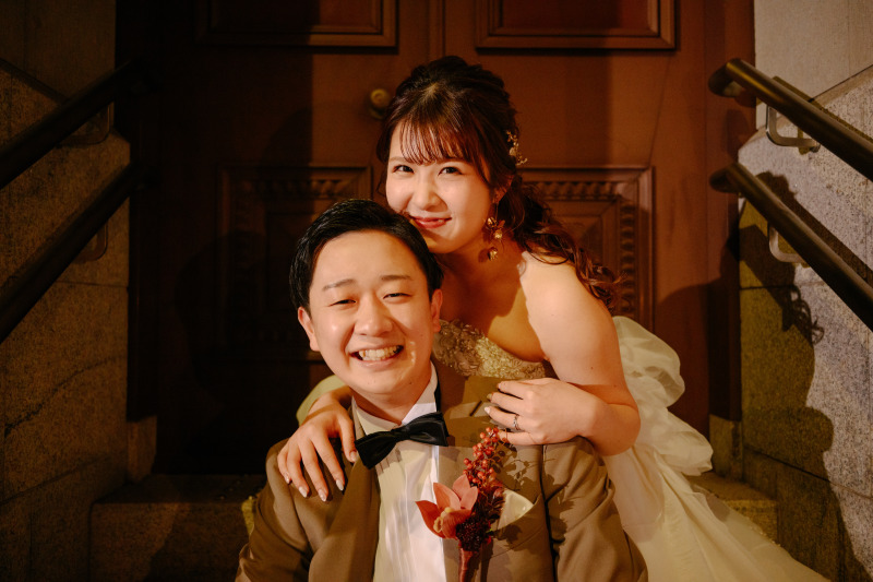 ヴィンテージなお色味の丸の内撮影