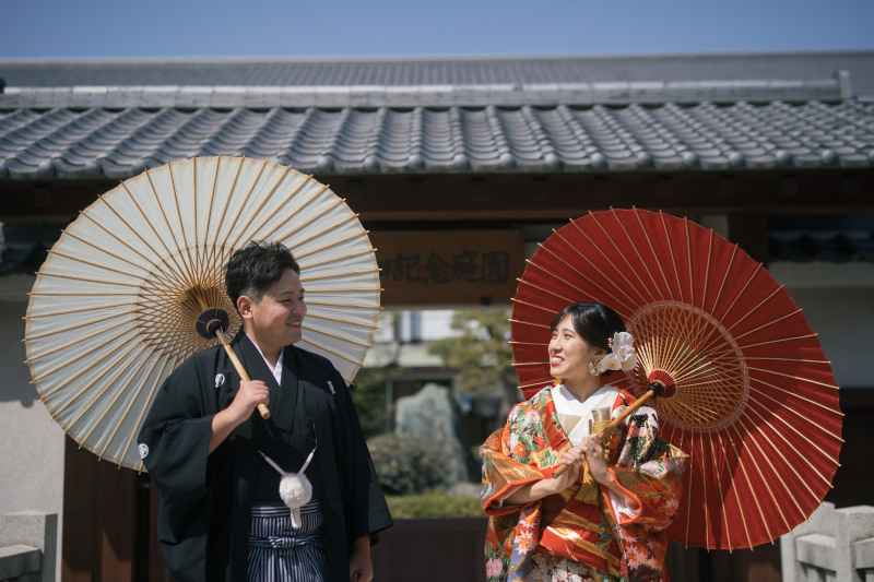 お天気に恵まれた撮影日♪