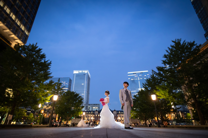 時間帯によって変化するその時しかない空の色