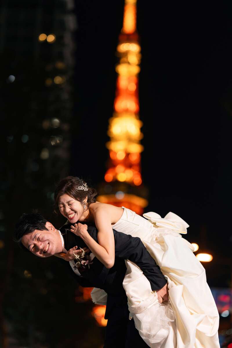 おんぶショット！