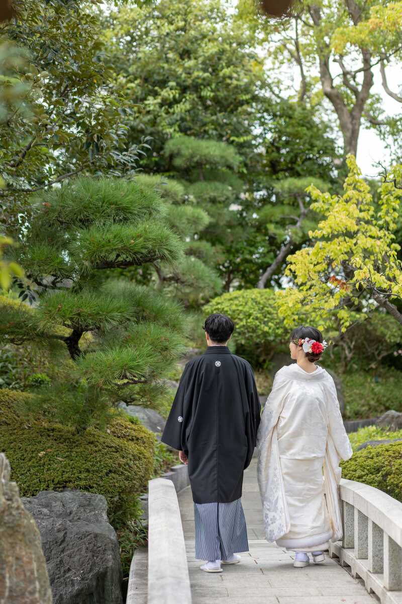 橋を渡りながら♪