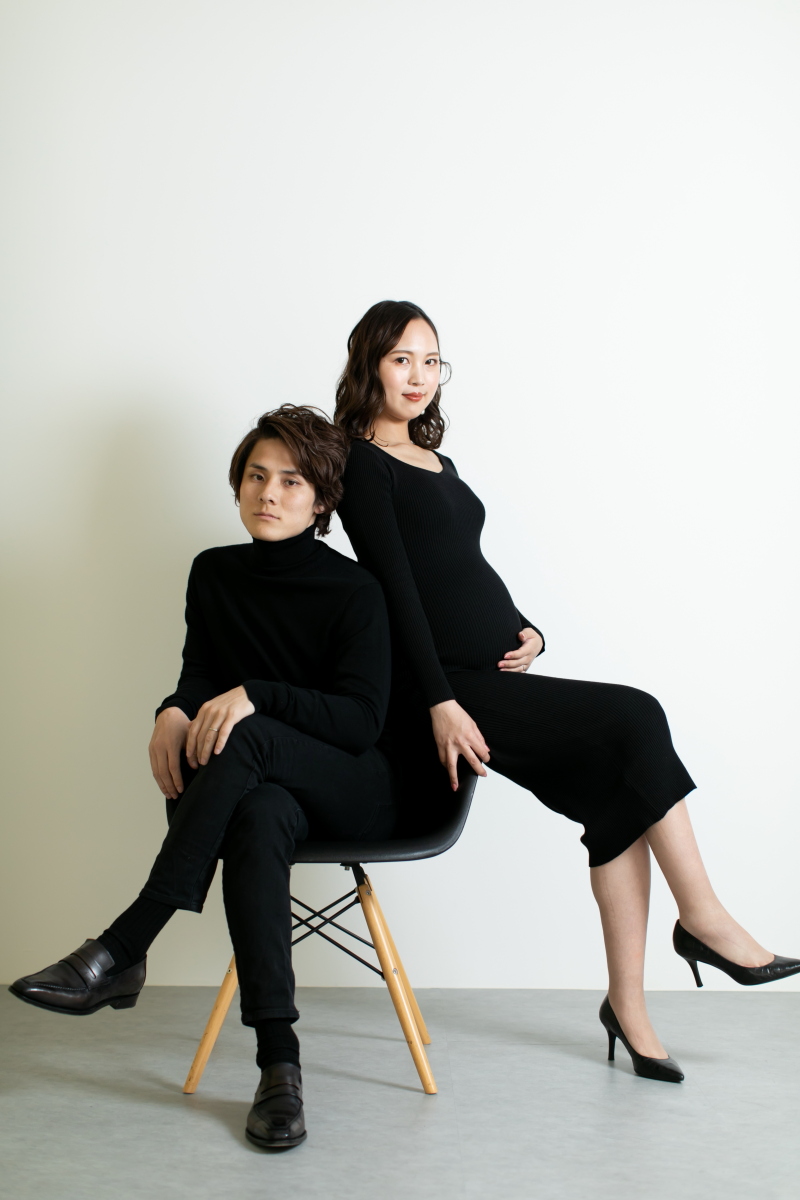 椅子を使ってスタイリッシュに♪