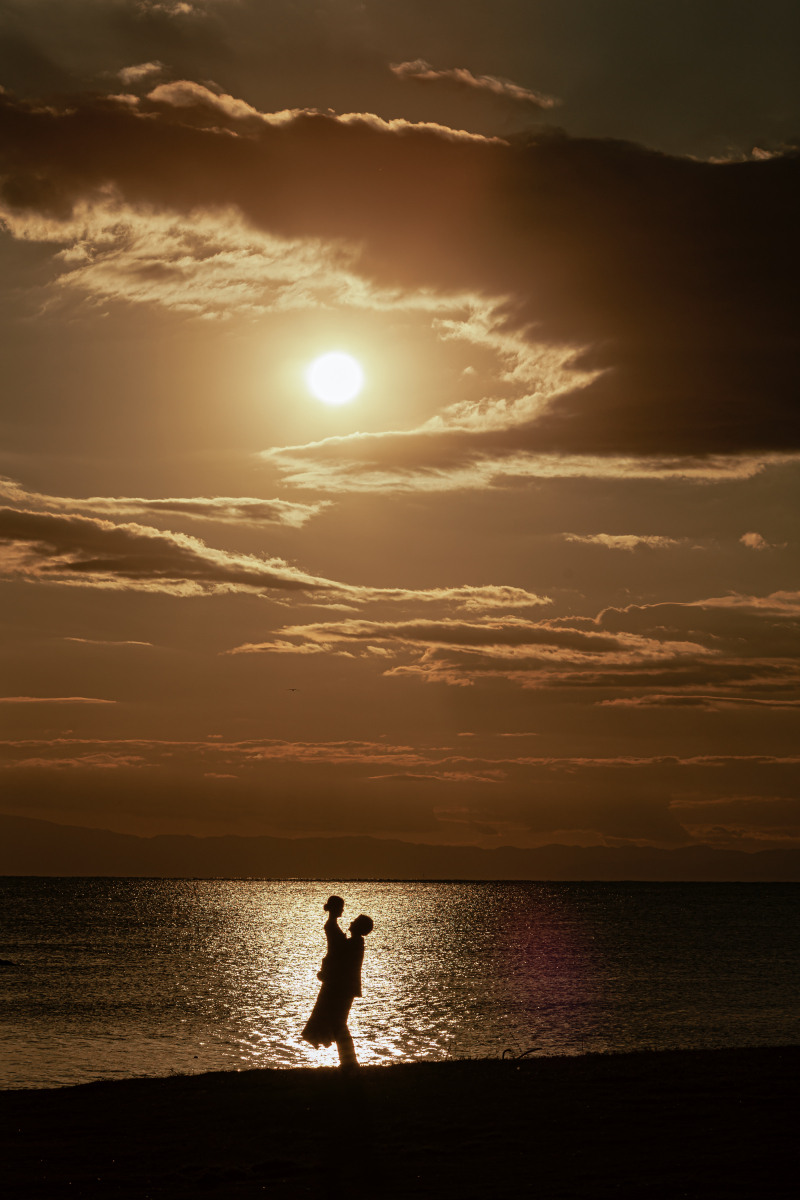 抱っこショット！