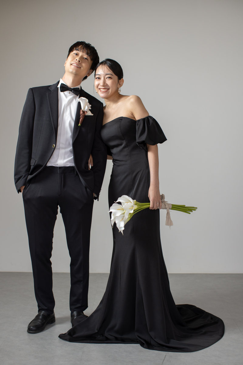 衣装が引き立つ全身ショット