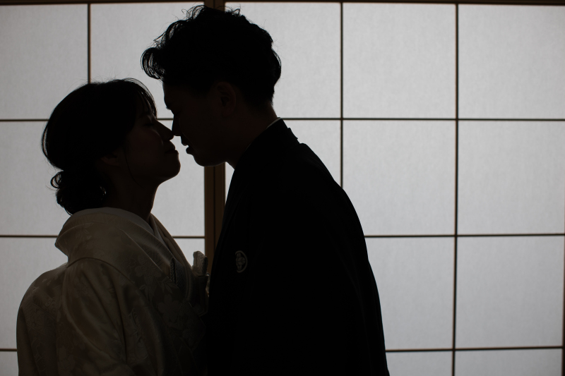 和風シルエットでオシャレに！