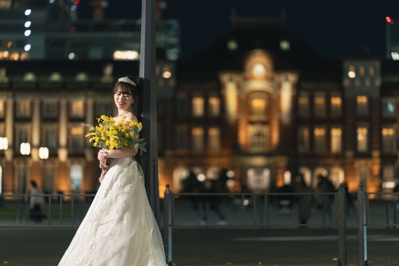 新婦ソロショット