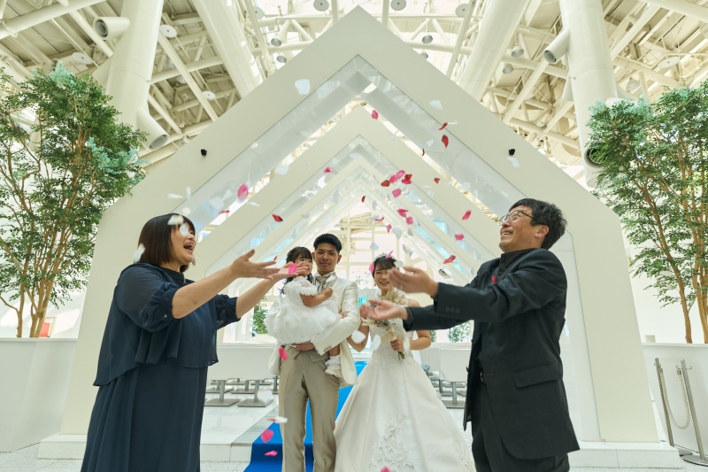 フラワーシャワー