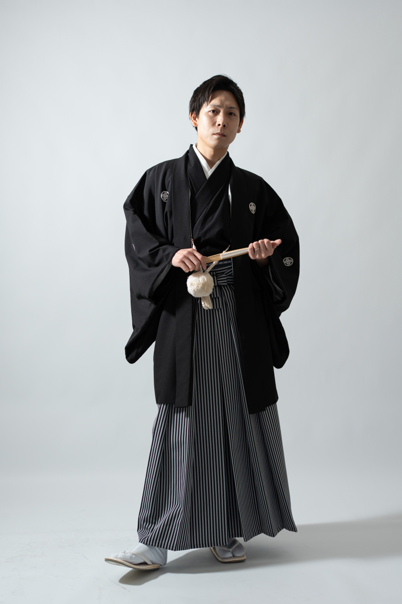 ご新郎のソロショットをカッコよく