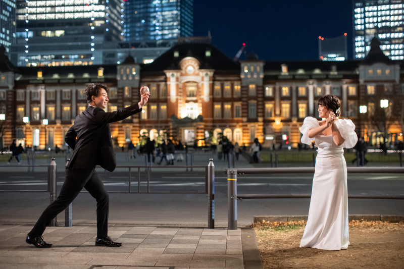 キャッチボールを楽しんで