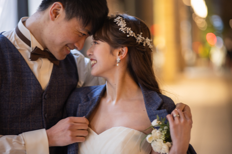 仲通りで仲良しショット♪