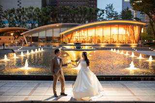 和田倉門噴水公園を中心とした、東京駅＆丸の内ロケ♪