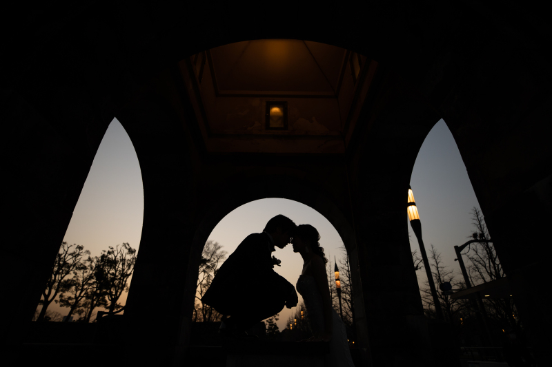 ロマンティックなシルエットフォト☆