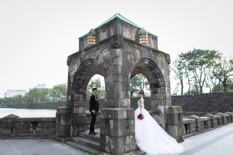 和田倉門のガゼボで