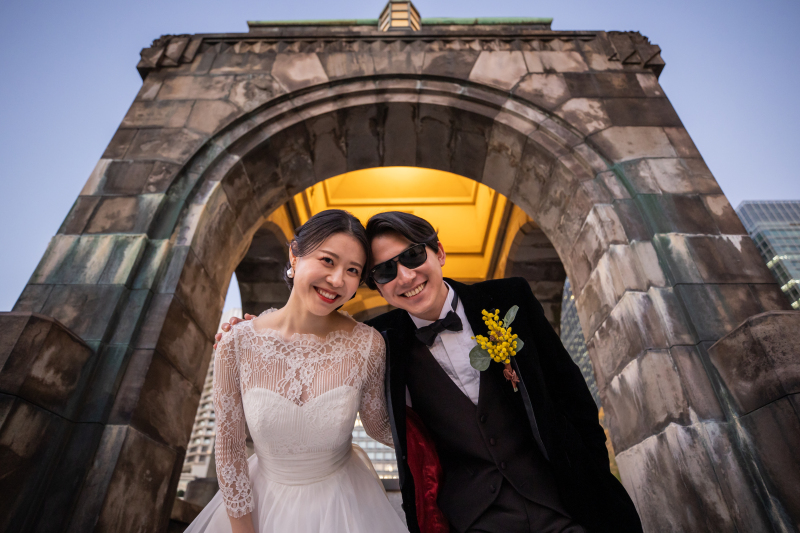 和田倉門にて撮影