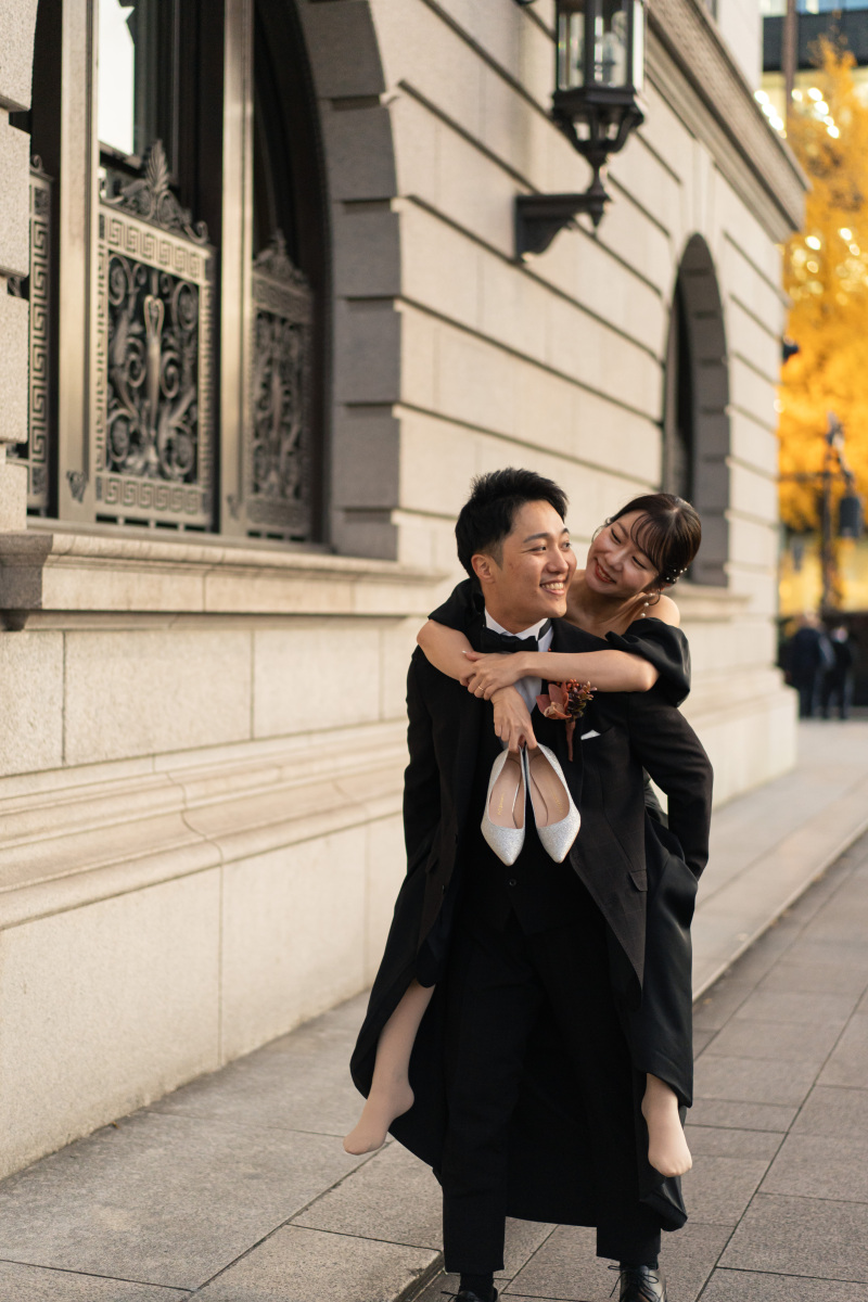 仲良しおんぶショット!