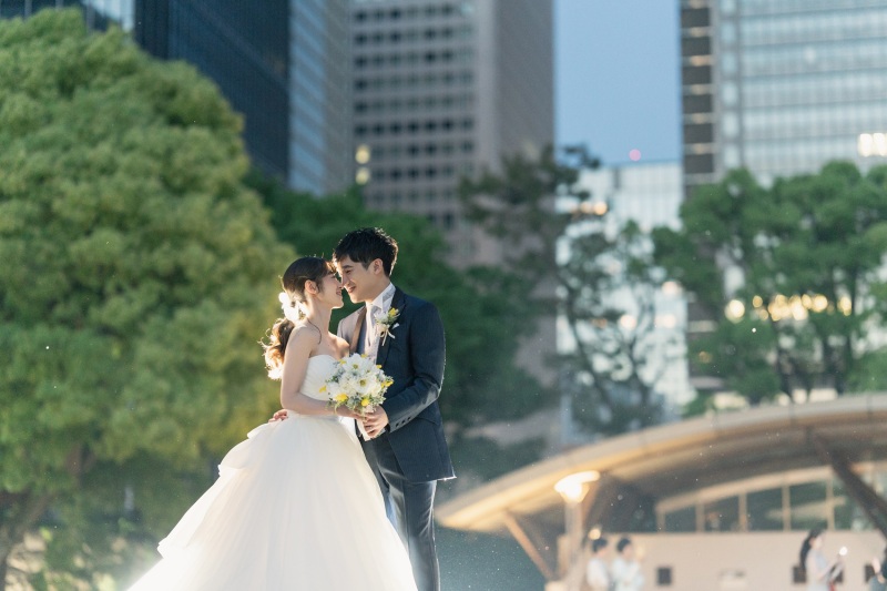 和田倉噴水公園にて♡