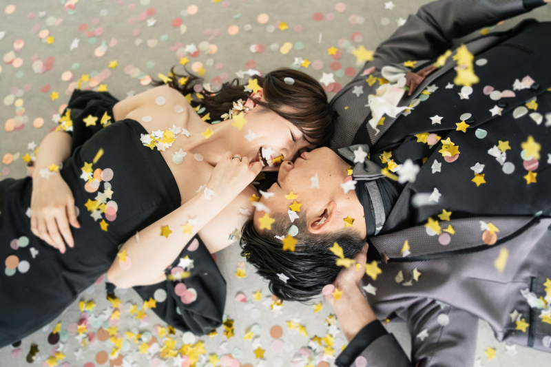 スタジオにて撮影スタート♪