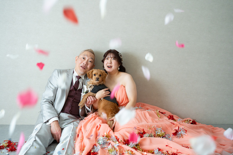 コンフェッティで華やかに!