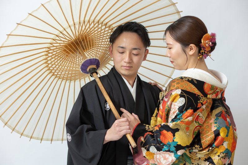 まずは和装フォトから