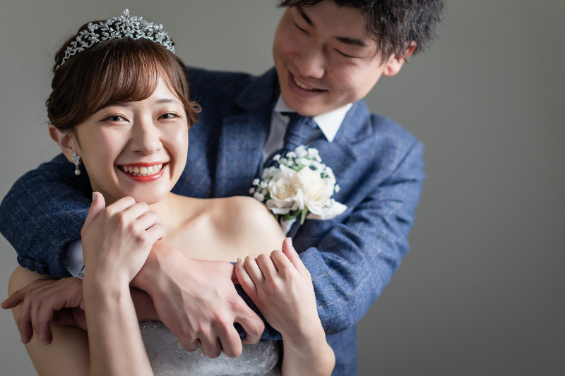 かわいいバックハグ♡