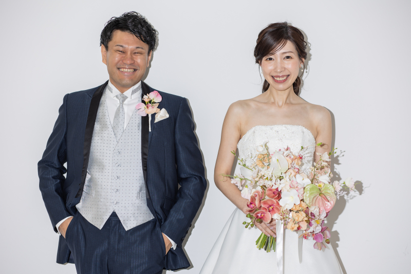 スタジオ撮影からスタート♪