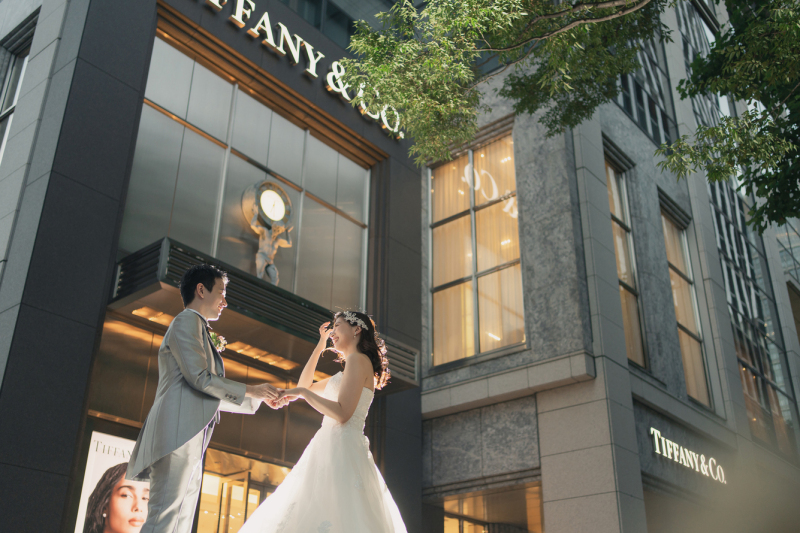 ティファニー前へ